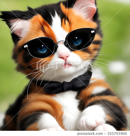AI生成的小貓形象 103703908