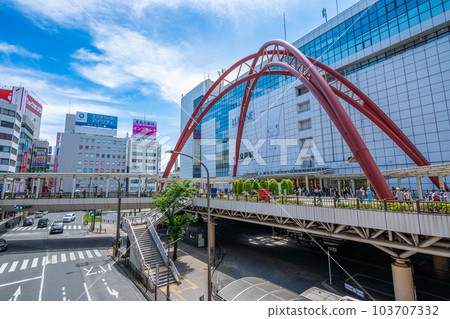 Scenery of Tachikawa Station, Tokyo 103707332
