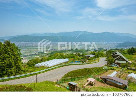 千曲市街道【攝於千曲川觀察公園】 千曲市街道【攝於千曲川觀察公園】 103707603