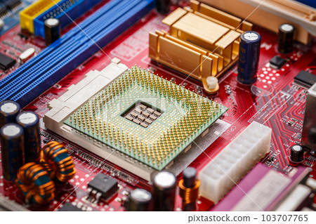 Computer processors CPU concept 103707765