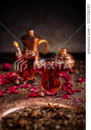 Turkish tea 103708285