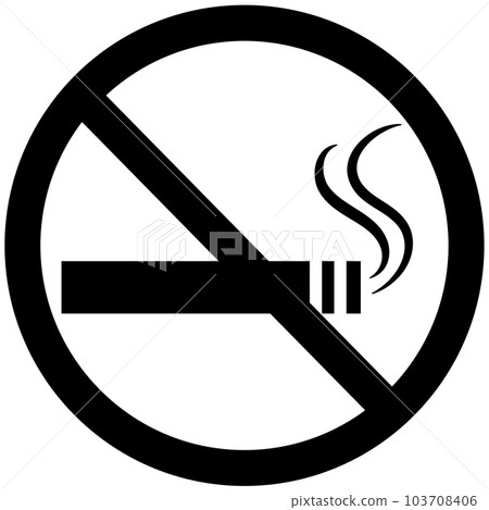 No smoking sign. Public Signs. No smoking sign. Public Signs. 103708406