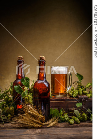 Still life of beer Still life of beer 103708975