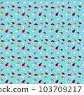 ladybird background material 103709217