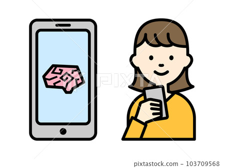 Chat GTP illustration material Chat GTP illustration material 103709568