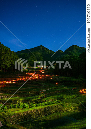 [愛知縣]新城四谷千枚田煙火大會 103710330