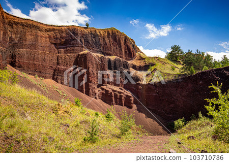 Remains of the prehistoric volcano 103710786