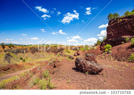 Remains of a volcano 103710788