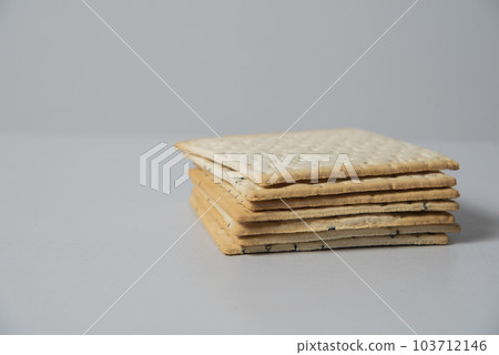 Healthy diet food. Whole grain crispy bread. Diet bread 103712146