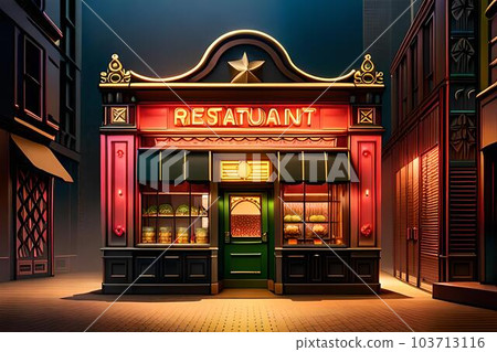 : model a chinese restaurant generativeAI 103713116