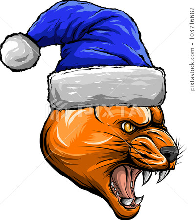 animal head of Cougar vector illustration design 103716682