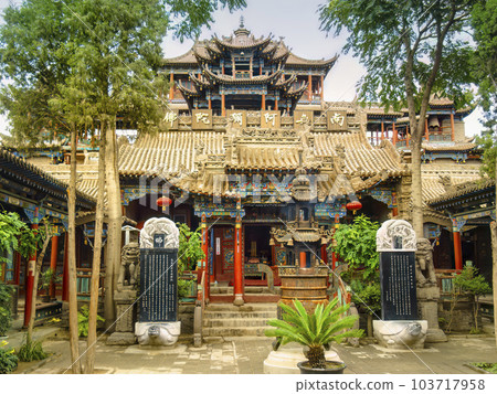 Gaomiao Temple of Zhongwei, Zhongwei, Ningxia Autonomous Region, China 103717958