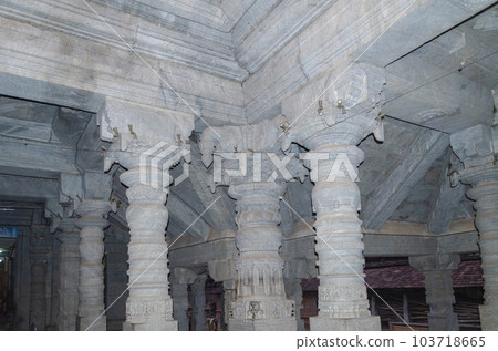 Thousand pillar jain temple 103718665