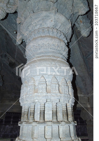 Thousand pillar jain temple 103718667