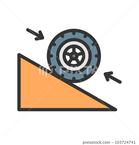 Force icon vector image. 103724741