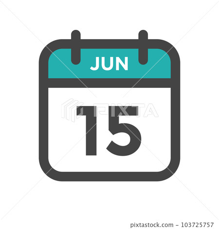 June 15 Calendar Day or Calender Date for Deadlines or Appointment June 15 Calendar Day or Calender Date for Deadlines or Appointment 103725757