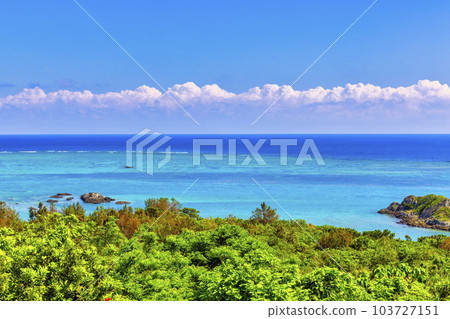 玉取崎展望台(10月,石垣島,晴天) 玉取崎展望台(10月,石垣島,晴天) 103727151