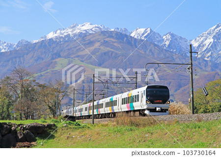 大糸線 白馬山腳下的秋天 2017 103730164