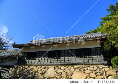 青天松江城南多門樓遺跡 青天松江城南多門樓遺跡 103732359