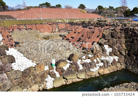 Shizuoka City Sunpu Castle Tower Excavation Site Observation Zone Shizuoka City Sunpu Castle Tower Excavation Site Observation Zone 103733424