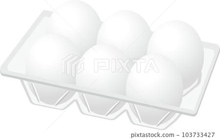 Image illustration of 6 egg pack set Image illustration of 6 egg pack set 103733427