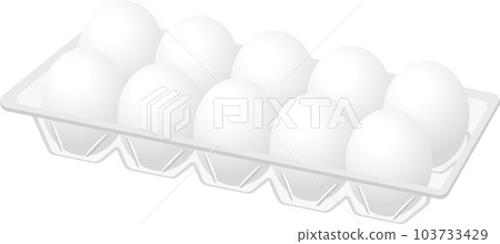 10 個蛋包套裝的圖像插圖 103733429