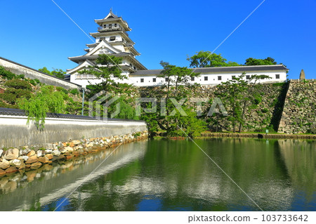 [愛媛縣]晴天的今治天守閣 103733642