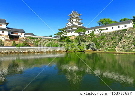 [愛媛縣]晴天的今治城（天守閣和山里砲台） 103733657