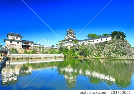 [愛媛縣]晴天的今治城（天守閣和山里砲台） 103733665