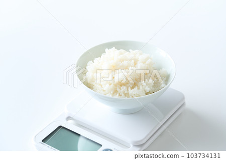 Amount of rice: 200g - Stock Photo [103734131] - PIXTA