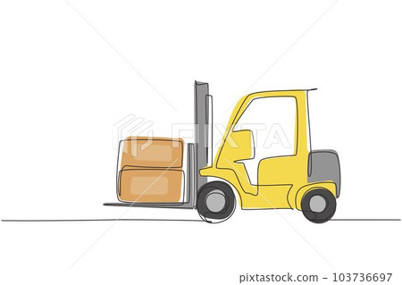 toy forklift truck