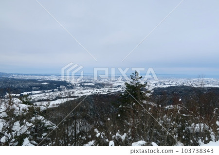 雪鄉的景色 雪鄉的景色 103738343