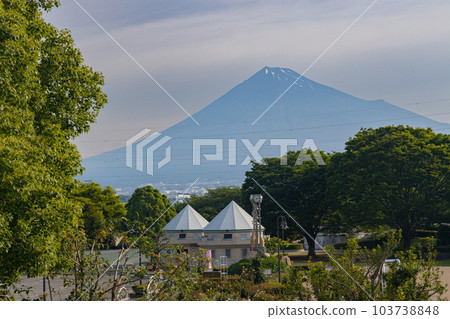 Fuji from Fuji City Central Park Fuji from Fuji City Central Park 103738848