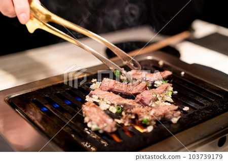 Grilled meat image, eating out, cooking Grilled meat image, eating out, cooking 103739179