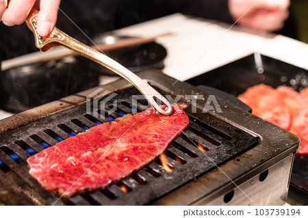 Grilled meat image, eating out, cooking Grilled meat image, eating out, cooking 103739194