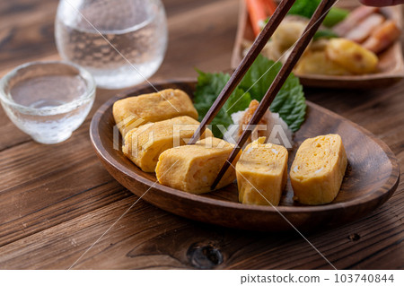 Simple tamagoyaki (Tamagoyaki) Simple tamagoyaki (Tamagoyaki) 103740844
