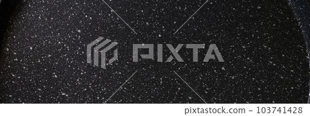 Modern frying pan with non stick surface 103741428