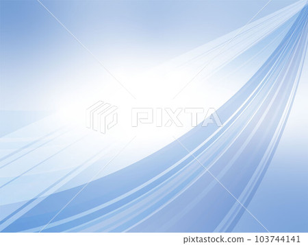 Abstract background with the image of a road leading to a bright future_blue 103744141