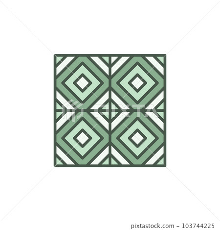 Floor Tile vector colored concept icon or logo Floor Tile vector colored concept icon or logo 103744225