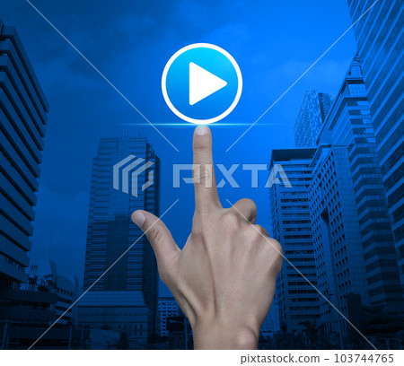 Business music online concept Business music online concept 103744765