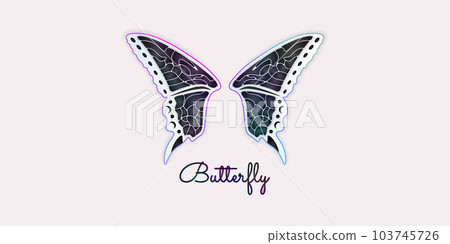 butterfly beautifull logo design, wings butterfly beautifull color butterfly beautifull logo design, wings butterfly beautifull color 103745726