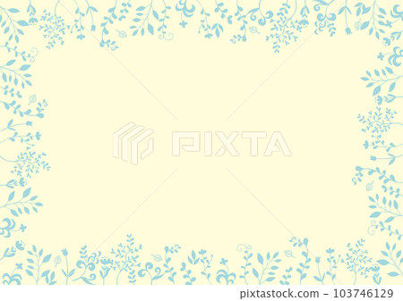 Simple botanical frame Simple botanical frame 103746129
