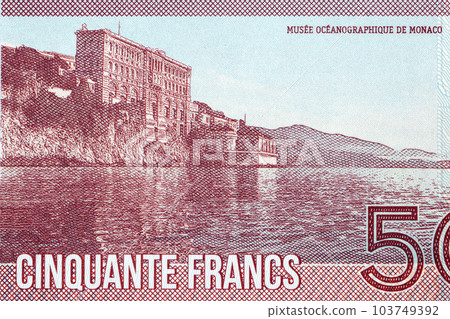 Monaco Oceanographic Museum from money Monaco Oceanographic Museum from money 103749392