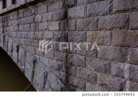 Stone Bridge Bandaibashi Niigata City Stone Bridge Bandaibashi Niigata City 103749693