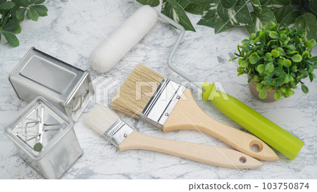 裝修/畫家/DIY形象 漢白玉背景 裝修/畫家/DIY形象 漢白玉背景 103750874