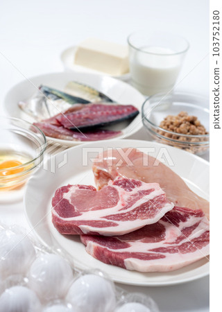 Ingredients high in protein Vertical position 103752180