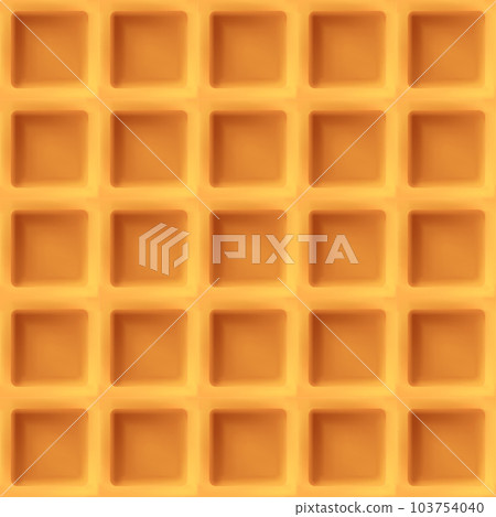 a belgian realistic design waffle back seamless 103754040