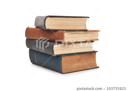 old book on white background, 103755825