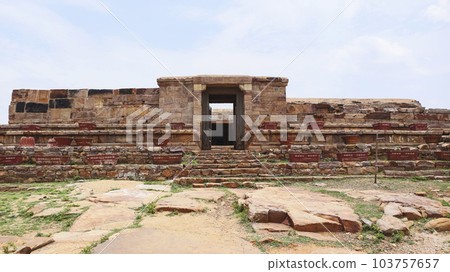 Front View and Entrance of Raghunatha Swamy Temple, Gandikota Fort, Kadapa, Andhra Pradesh, India. Front View and Entrance of Raghunatha Swamy Temple, Gandikota Fort, Kadapa, Andhra Pradesh, India. 103757657