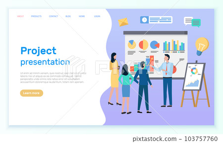 Successful business project presentation, company strategy planning, statistics indicators analysis Successful business project presentation, company strategy planning, statistics indicators analysis 103757760